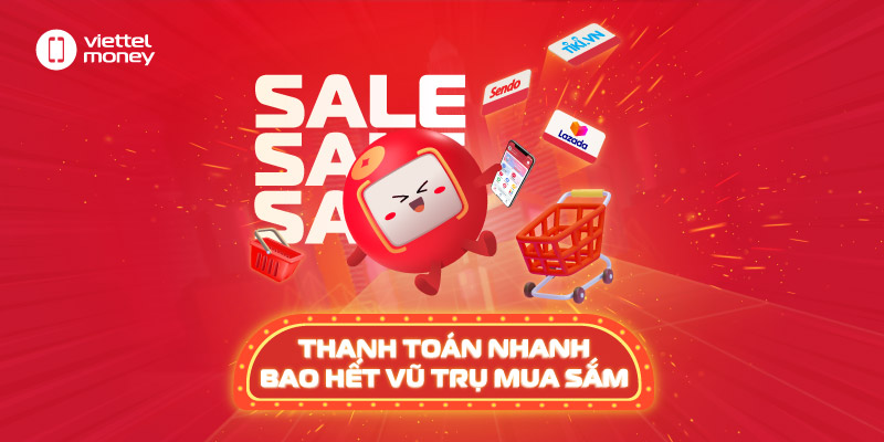 Thanh toán nhanh, bao hết vũ trụ mua sắm