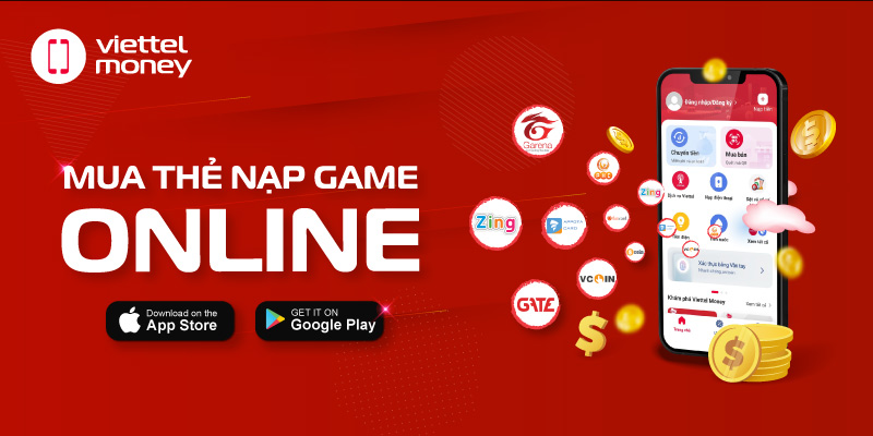 Napngay.vn – Nạp Game chiết khấu cao bằng Viettel Money