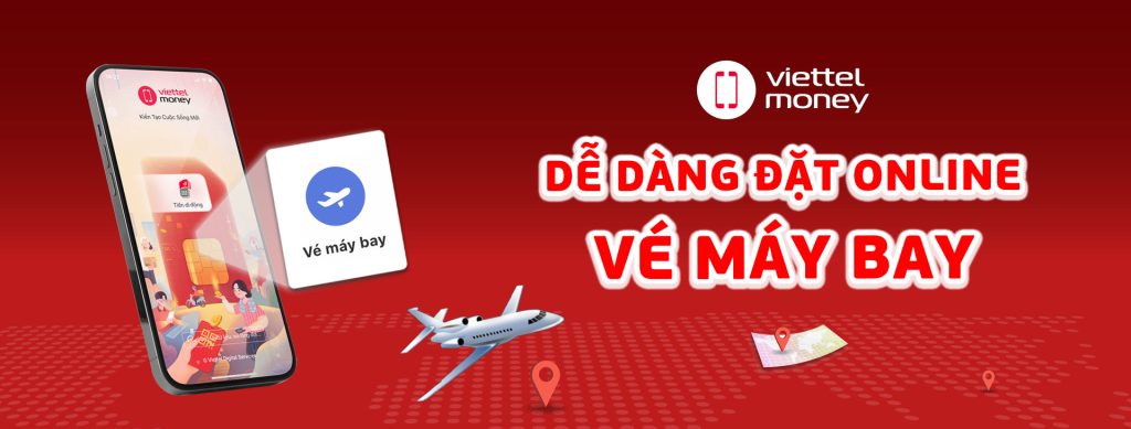 Dễ dàng đặt vé máy bay online với Viettel Money -desktop