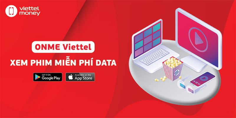 ONME Viettel – Xem phim truyền hình miễn phí data 3G/4G