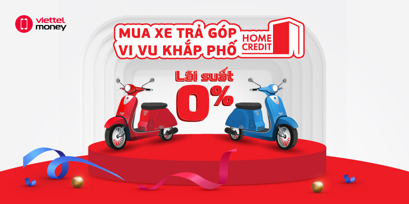 Mua xe trả góp Home Credit – Có ngay xe xịn, vi vu khắp phố