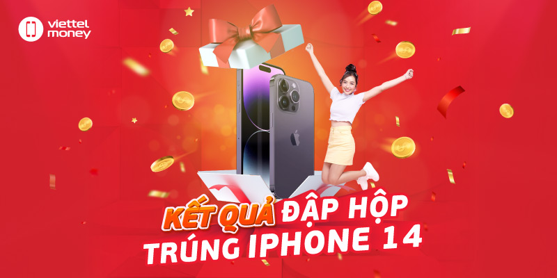 Kết quả đập hộp trúng Iphone 14