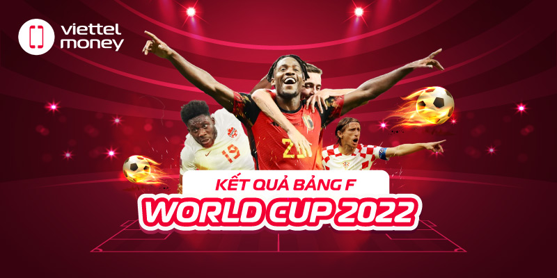 Cập nhật kết quả của bảng F World Cup 2022 mới nhất!