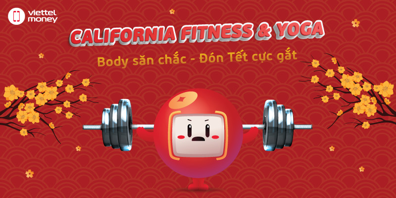 Voucher California Fitness Yoga – Độ Body Đón Tết Quý Mão 2023