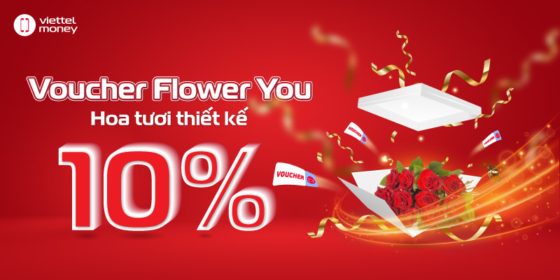 Voucher Flower You – Hoa Tươi Thiết Kế Hàng Đầu