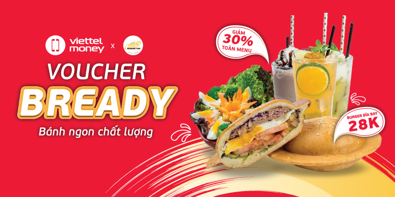 Voucher BREADY BÁNH MÌ TƯƠI