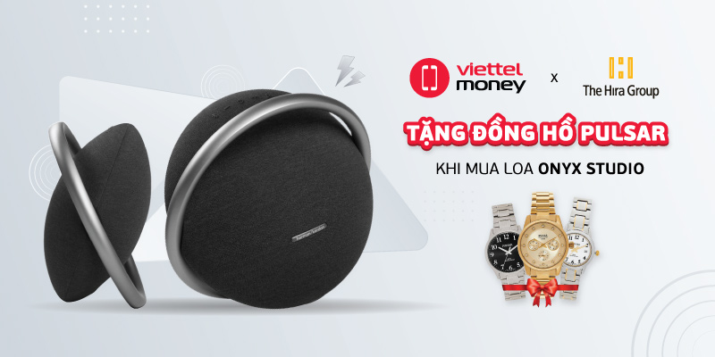 Tặng đồng hồ chính hãng khi mua loa cùng với Voucher Hira