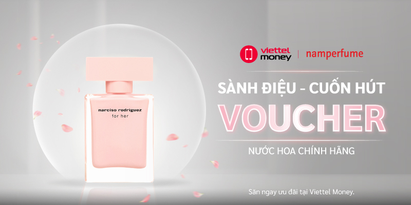 Sành điệu – cuốn hút với nước hoa chính hãng cùng voucher namperfume!