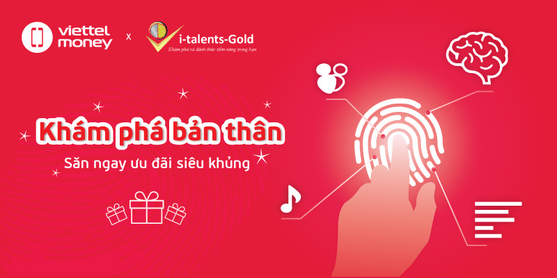 Khám phá bản thân với Voucher Sinh Trắc Học Vân Tay i-talents-Gold