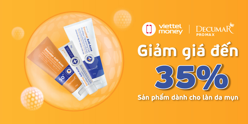 Decumar ProMax – Giải pháp tuyệt vời cho làn da mụn