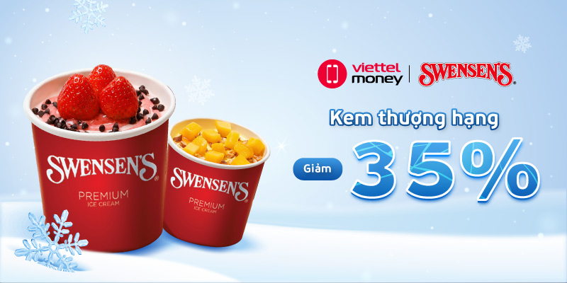 Mã giảm giá SWENSEN’S – Tiết kiệm 35% cho hóa đơn từ 150K