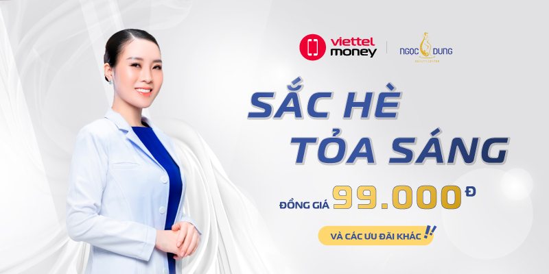 Sắc hè tỏa sáng cùng Mã ưu đãi Thẩm mỹ viện Ngọc Dung tháng 6