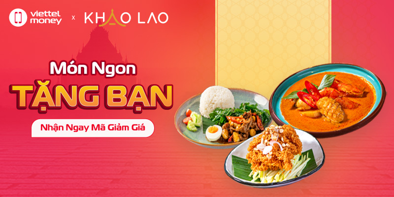 Món ngon tặng bạn – Nhận ngay mã giảm giá KHAO LAO