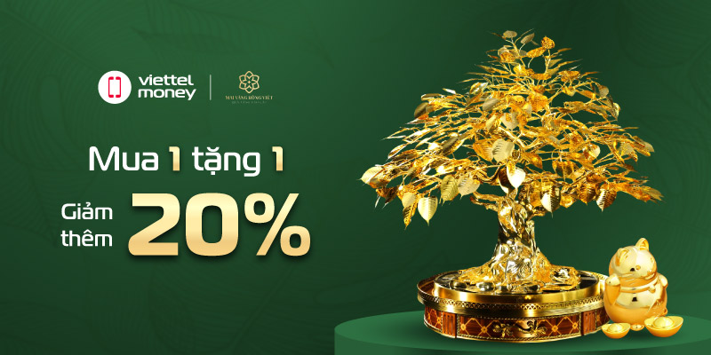 Voucher Mai Vàng Rồng Việt – Mua 1 tặng 1 và giảm 20%