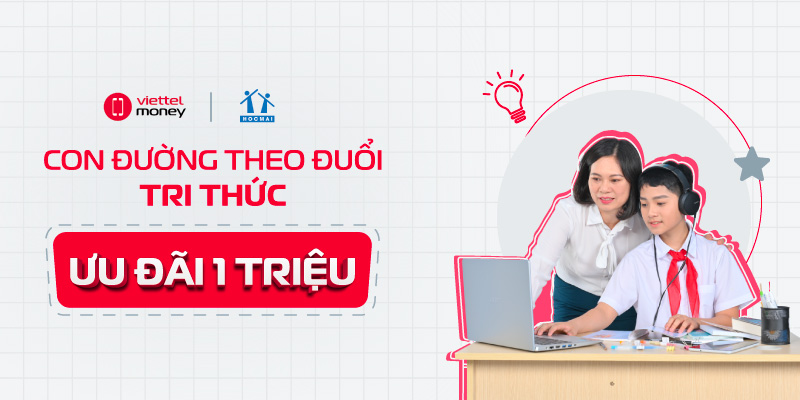 Voucher Hocmai.vn tháng 8 cánh cửa thành công trong học tập