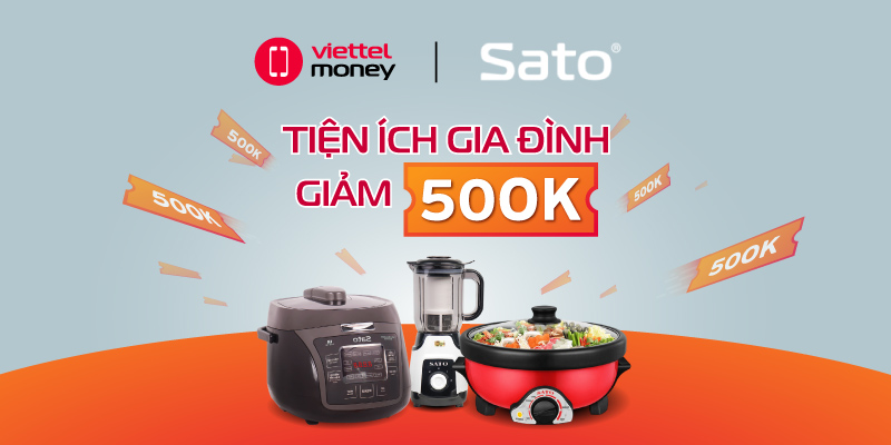 Voucher Sato Tháng 9 – Nâng tầm cho căn bếp của bạn