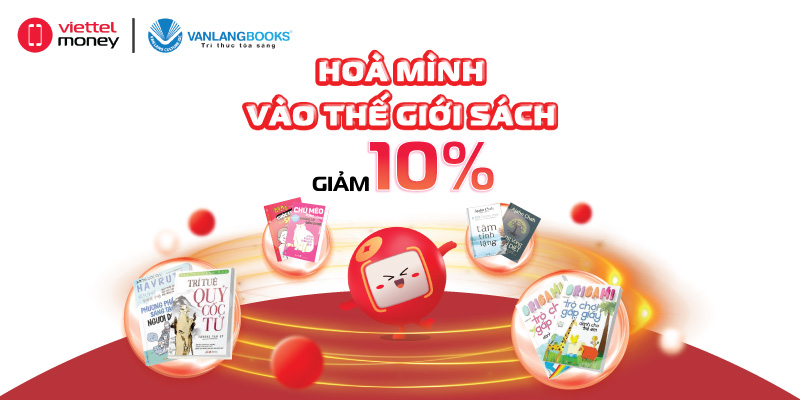 Khám phá thế giới sách cùng mã giảm giá Vanlangbooks