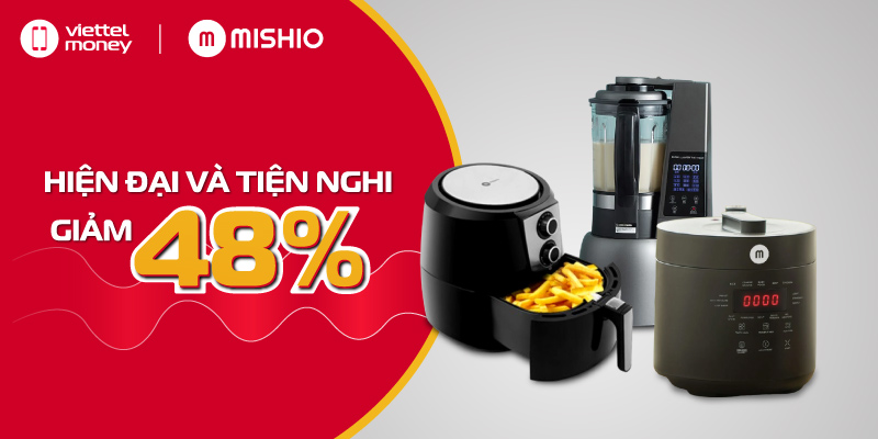 Voucher Mishio – Đồ dùng hoàn hảo cho cuộc sống gia đình