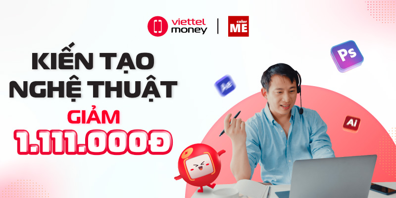 Cùng Voucher colorME tạo dấu ấn riêng với đam mê sắc màu