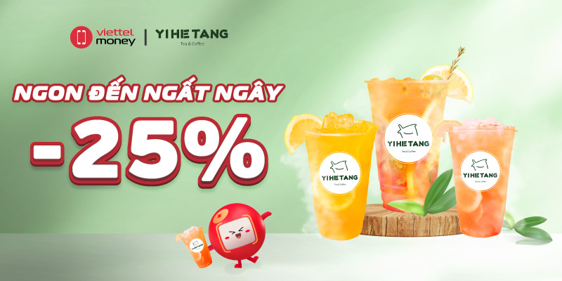 Hương vị mới lạ ngọt ngào và khó quên cùng Voucher Yi He Tang