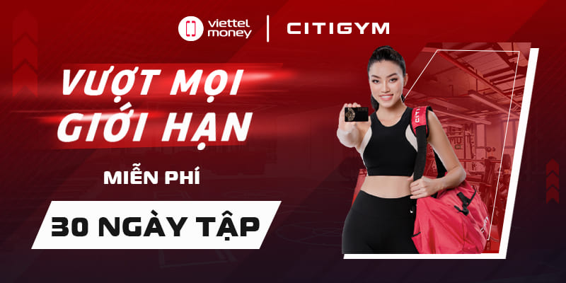 Hãy là phiên bản tốt nhất cùng Mã giảm giá CITIGYM Tháng 11