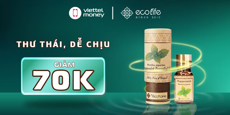 Mã giảm giá EcoLife | Hương thơm tinh khiết, thư giãn tinh thần