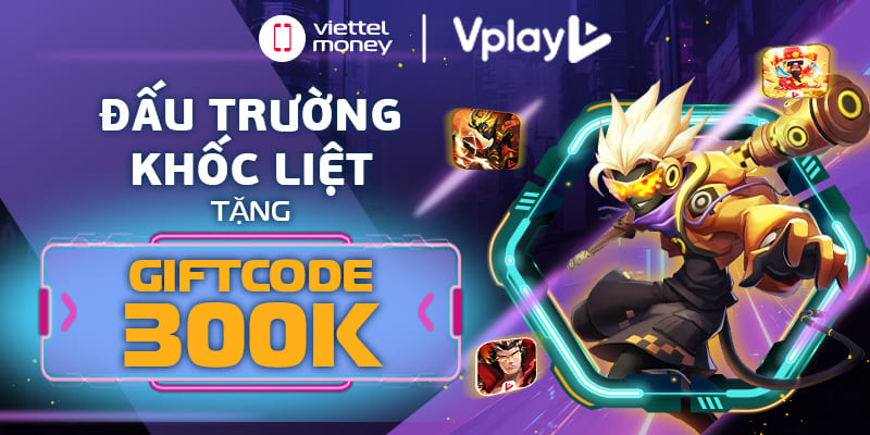 Tham gia vào đấu trường khốc liệt với Voucher HOT Vplay