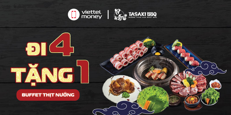 Tiệc nướng siêu hời cùng Mã giảm giá Tasaki BBQ Tháng 11!