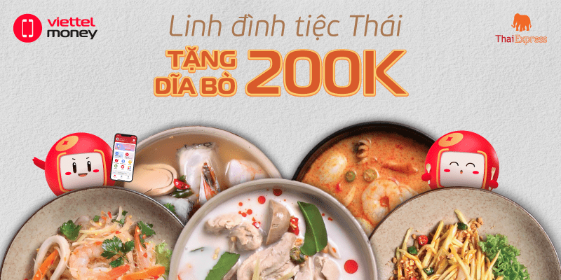 Tận hưởng trọn vị Thái cùng Voucher ThaiExpress Tháng 11!