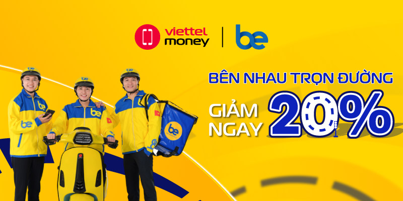 Voucher HOT Be Group | Cùng bạn đồng hành trên mọi hành trình