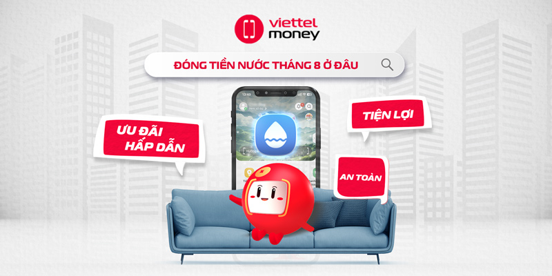 Đóng tiền nước tháng 8 ở đâu – Nhanh chóng, dễ dàng, không lo rắc rối