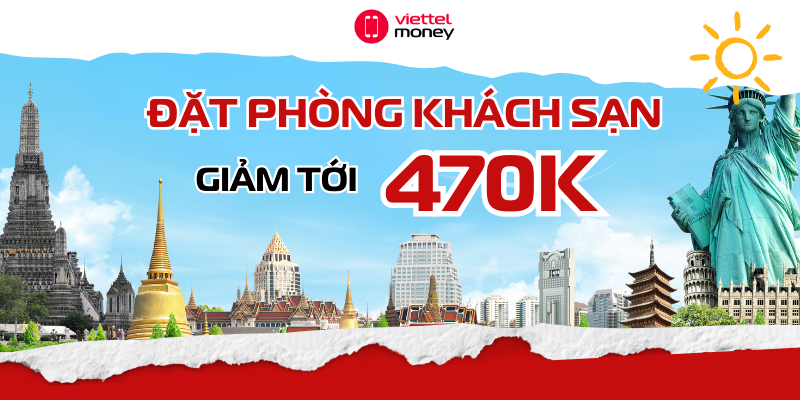 ĐẶT PHÒNG KHÁCH SẠN – GIẢM TỚI 470K