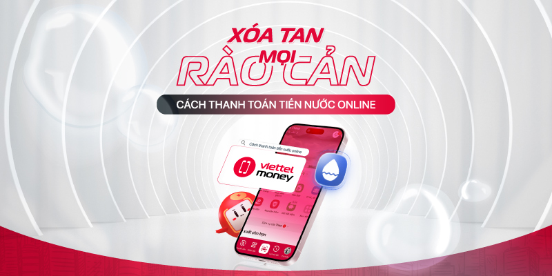 Cách thanh toán tiền nước online – Xóa tan mọi rào cản