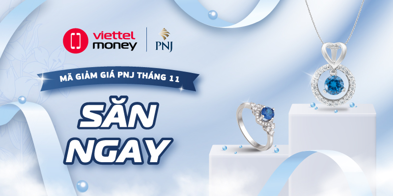 Săn ngay mã giảm giá PNJ tháng 11 – Siêu ưu đãi lễ cuối năm