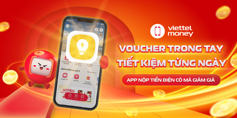 App nộp tiền điện có mã giảm giá – Voucher trong tay, tiết kiệm từng ngày