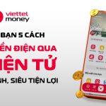 cách đóng tiền điện qua ví điện tử