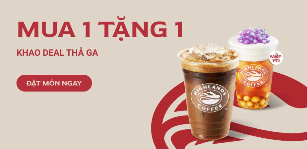 Mã giảm giá Highlands Coffee tháng 4