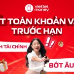 Tất toán khoản vay trước hạn