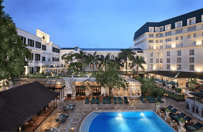 Khách sạn tình yêu Hà Nội Sofitel Legend Metropole (nguồn: sưu tầm)