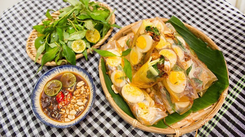 bánh tráng sốt me
