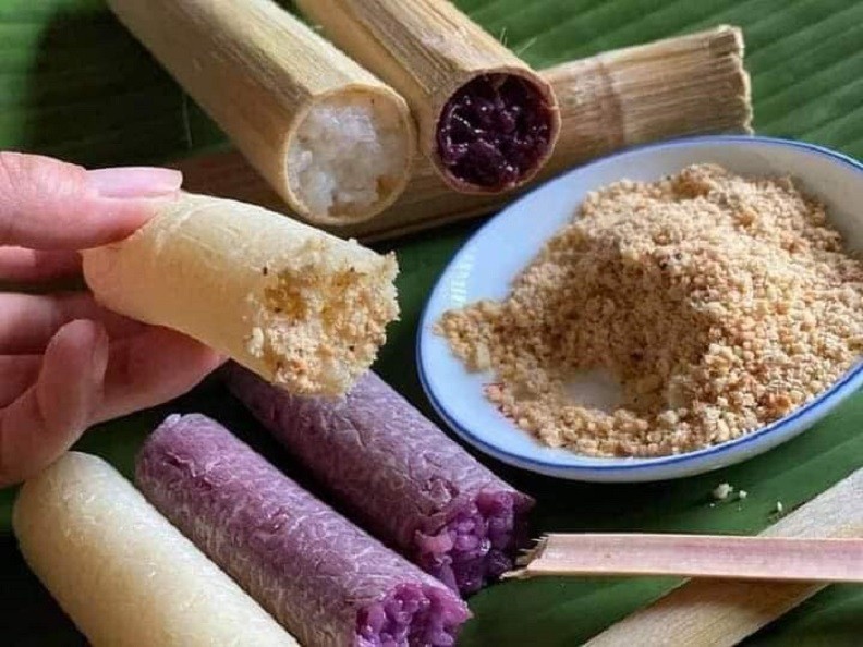 du lịch hòa bình-cơm Lam