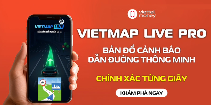 Vietmap Live Pro – Bản đồ cảnh báo giao thông chính xác dành cho tài xế Việt