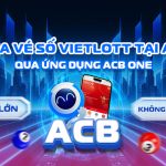 Mua vé số Vietlott tại ACB