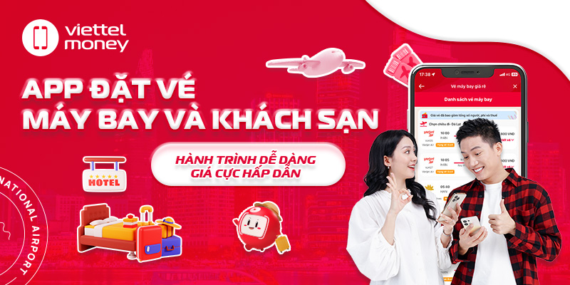 App đặt vé máy bay và khách sạn: Hành trình dễ dàng, giá cực hấp dẫn