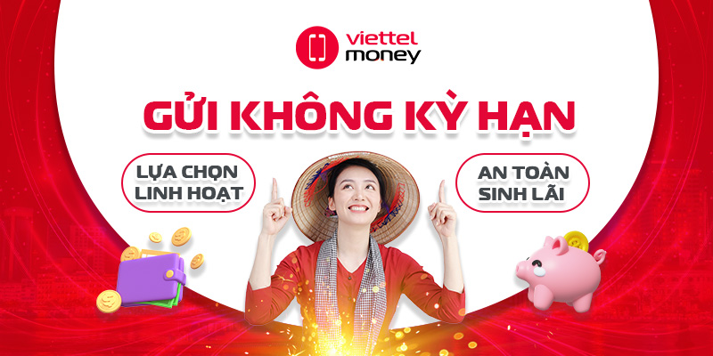 Gửi không kỳ hạn: Lựa chọn linh hoạt, an toàn sinh lãi