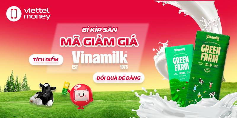 Bí kíp săn mã giảm giá Vinamilk, tích điểm và đổi quà dễ dàng