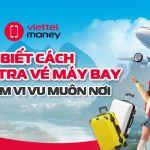 cách kiểm tra vé máy bay