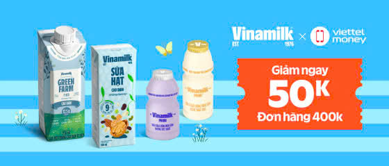 mã giảm giá vinamilk