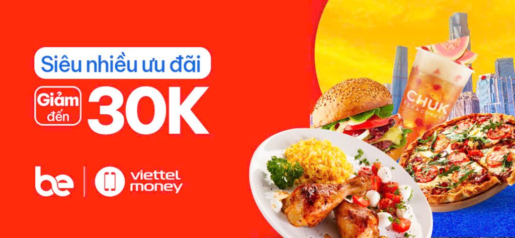 mã giảm giá BE tháng 7