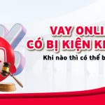 vay online có bị kiện không